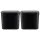 Devanti 2-Pack Automatic 11L Motion Sensor Touchless Kitchen Bin Slim Black with Liner Holder and Soft Close Lid