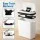 Devanti Automatic Motion Sensor Touchless Bin Twin Pack 11L Slim White Modern Design 2PCS 11 Litre Waste Can