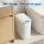 Devanti Automatic Motion Sensor Touchless Bin Twin Pack 11L Slim White Modern Design 2PCS 11 Litre Waste Can