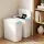 Devanti Automatic Motion Sensor Touchless Bin Twin Pack 11L Slim White Modern Design 2PCS 11 Litre Waste Can