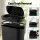 Devanti Automatic Rubbish Bin 21L Touchless Motion Sensor Soft Close Slim Black Kitchen Bin
