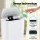 Devanti Automatic Kitchen Bin 21L Motion Sensor Touchless Lid Slim Rubbish Bin with Liner Holder White