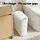 Devanti Automatic Kitchen Bin 21L Motion Sensor Touchless Lid Slim Rubbish Bin with Liner Holder White