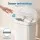 Devanti 7L Slim Motion Sensor Automatic Waste Bin Touchless ABS White for Kitchen Bathroom Office Apartment