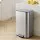 Cefito 40L Stainless Steel Pedal Bin with Soft Close Lid Removable Inner Bucket Rectangular Kitchen Rubbish Can