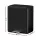 Cefito Pedal Bin, Carbon Steel, 40L Dual Compartment, Black, 46x31x53cm, Modern Waste Recycle Dustbin, Soft Close