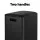 Cefito Pedal Bin, Carbon Steel, 40L Dual Compartment, Black, 46x31x53cm, Modern Waste Recycle Dustbin, Soft Close