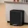 Cefito Pedal Bin, Carbon Steel, 40L Dual Compartment, Black, 46x31x53cm, Modern Waste Recycle Dustbin, Soft Close