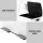 Cefito 40L Dual Compartment Pedal Bin, Carbon Steel, Soft Close, Anti-Rust, Waterproof, White, 2x20L Capacity