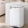 Cefito 40L White Pedal Bin: Steel/Stainless Steel, Soft-Close, Anti-Rust, Waterproof, Easy-Clean for Kitchen/Office