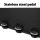 Cefito Pedal Bin Carbon Steel 45L Black | Triple Compartment Waste & Recycle Dustbin with Soft Close Mechanism
