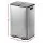 Cefito 60L Dual Compartment Pedal Bin Stainless Pedal Soft Close Rectangular Carbon Steel Silver 60L
