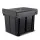 Cefito 2x20L Pull-Out Kitchen Bin, Black, Dual Compartment with Lids, Steel Frame, Smooth Slide, Easy Install & Clean