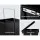 Cefito 2x20L Pull-Out Kitchen Bin, Black, Dual Compartment with Lids, Steel Frame, Smooth Slide, Easy Install & Clean