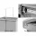 Cefito Dual 20L Pull-Out Kitchen Bin, Grey - Space-Saving, Heavy-Duty, Easy Install, Metal Frame, 40L Capacity