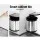 Cefito Pull Out Swing Out Bin, Stainless Steel, 12L, Auto Open Lid, Space-Saving, Easy Clean, Rust & Stain Resistant
