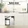 Cefito Pull Out Swing Out Bin, Stainless Steel, 12L, Auto Open Lid, Space-Saving, Easy Clean, Rust & Stain Resistant