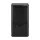 Cefito 63L 3-Compartment Carbon Steel Rubbish Bin Black Split Door Vertical Design 63 Litre Capacity