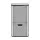 Cefito 63L Stainless Steel 3-Compartment Rubbish Bin Vertical Split Door Silver 63 Litre Capacity 3 Sections