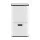 Cefito 63L Three Compartment Rubbish Bin Carbon Steel Split Door White Vertical Design 63L Capacity 3-Way