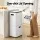 Cefito 63L Three Compartment Rubbish Bin Carbon Steel Split Door White Vertical Design 63L Capacity 3-Way