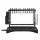 Cefito Expandable 2-Tier Dish Rack, Stainless Steel Frame, Removable Design, Black, 46x30.5x32cm, 1-Year Warranty
