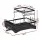 Cefito 2-Tier Expandable Dish Rack, Steel Frame, 54x31.5x33.5cm, Removable Design, Cutlery Holder, Quick Dry