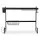 Cefito 2 Tier Dish Drying Rack Over Sink Kitchen Storage Organiser with Suction Feet Black 20kg Carbon Steel