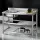 Cefito Stainless Steel Kitchen Bench Work Table with Sink and Splash-back 120cm 50kg Capacity