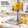 5-Star Chef 8L Beverage Juice Dispenser with Stainless Steel Ice Tube and Drip Tray Silver and Clear