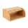 Artiss 45cm Bamboo Bread Box with Sliding Roll-Top Lid Natural