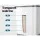 5-Star Chef 12KG Cereal Dispenser Rice Container, Food Grade Plastic, One-Press Output, Moisture-Proof, White/Grey