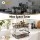 5-Star Chef 2-Tier Detachable Fruit Basket with Banana Hanger Wooden Handles 41x24x29cm