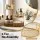 5-Star Chef 3-Tier Golden Metal Fruit Basket Bowl Space Saving Kitchen Storage Organiser Durable Rust-Resistant