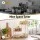 5-Star Chef 3-Tier Golden Metal Fruit Basket Bowl Space Saving Kitchen Storage Organiser Durable Rust-Resistant
