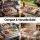 5-Star Chef 3 Pan Food Serving Display Countertop with Stainless Steel Trays and Clear Roll-Top Cover Silver