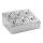 5-Star Chef Six-Pan Food Serving Display Container with Six Lids Removable Stainless Steel Pans Silver