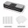 Devanti Food Vacuum Sealer Machine 110W Stainless Steel with Auto Seal Cutter, 5 Modes, 4 Rolls + 10 Bags & Vacuum Tube
