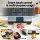 Devanti Food Vacuum Sealer Machine 110W Stainless Steel with Auto Seal Cutter, 5 Modes, 4 Rolls + 10 Bags & Vacuum Tube
