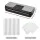 Unbranded Devanti Food Vacuum Sealer Machine 80kpa 30cm Auto Seal Cutter Stainless Steel with 4 Rolls Bags 10pcs