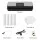 Unbranded Devanti Food Vacuum Sealer Machine 80kpa 30cm Auto Seal Cutter Stainless Steel with 4 Rolls Bags 10pcs