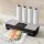 Unbranded Devanti Food Vacuum Sealer Machine 80kpa 30cm Auto Seal Cutter Stainless Steel with 4 Rolls Bags 10pcs