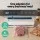 Devanti 110W Food Vacuum Sealer Machine 60KPa 6 Auto Modes Touch LED Timer 30cm Seal Bar White Pink with Cutter and 10pc