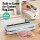 Devanti 110W Food Vacuum Sealer Machine 60KPa 6 Auto Modes Touch LED Timer 30cm Seal Bar White Pink with Cutter and 10pc