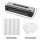 Devanti Food Vacuum Sealer Machine - 110W, Smart Touch, Built-in Cutter, 60kpa Suction, 4 Rolls + 10 Bags, Portable