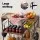 Artiss 3-Tier Kitchen Rack 90CM with 2 Power Outlets Microwave Storage Shelf Metal Frame PB Board 6 Hooks