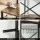Artiss 4-Tier Kitchen Rack with 2 Power Outlets and 6 Hooks Microwave Storage Shelf Black Brown (130cm)