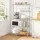 Artiss 4-Tier Metal Kitchen Rack 90x34x151cm Silver Heavy Duty Microwave Shelf Organiser with 40kg per shelf capacity