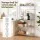Artiss 4-Tier Metal Kitchen Rack 90x34x151cm Silver Heavy Duty Microwave Shelf Organiser with 40kg per shelf capacity