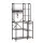 Artiss 96cm x 170cm Kitchen Rack with 2 Power Outlets 12 Hooks Pull Out Basket Microwave Shelf Black Brown